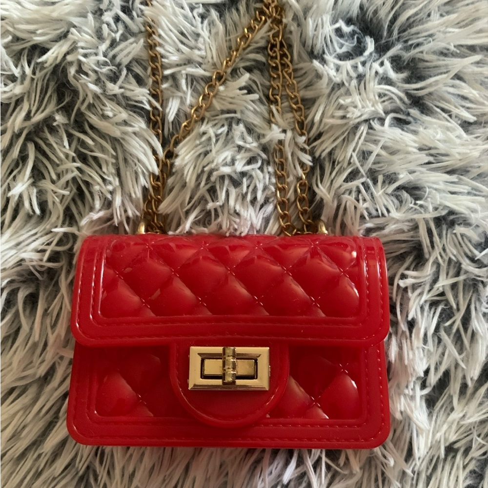 Chic Red Women's Bag